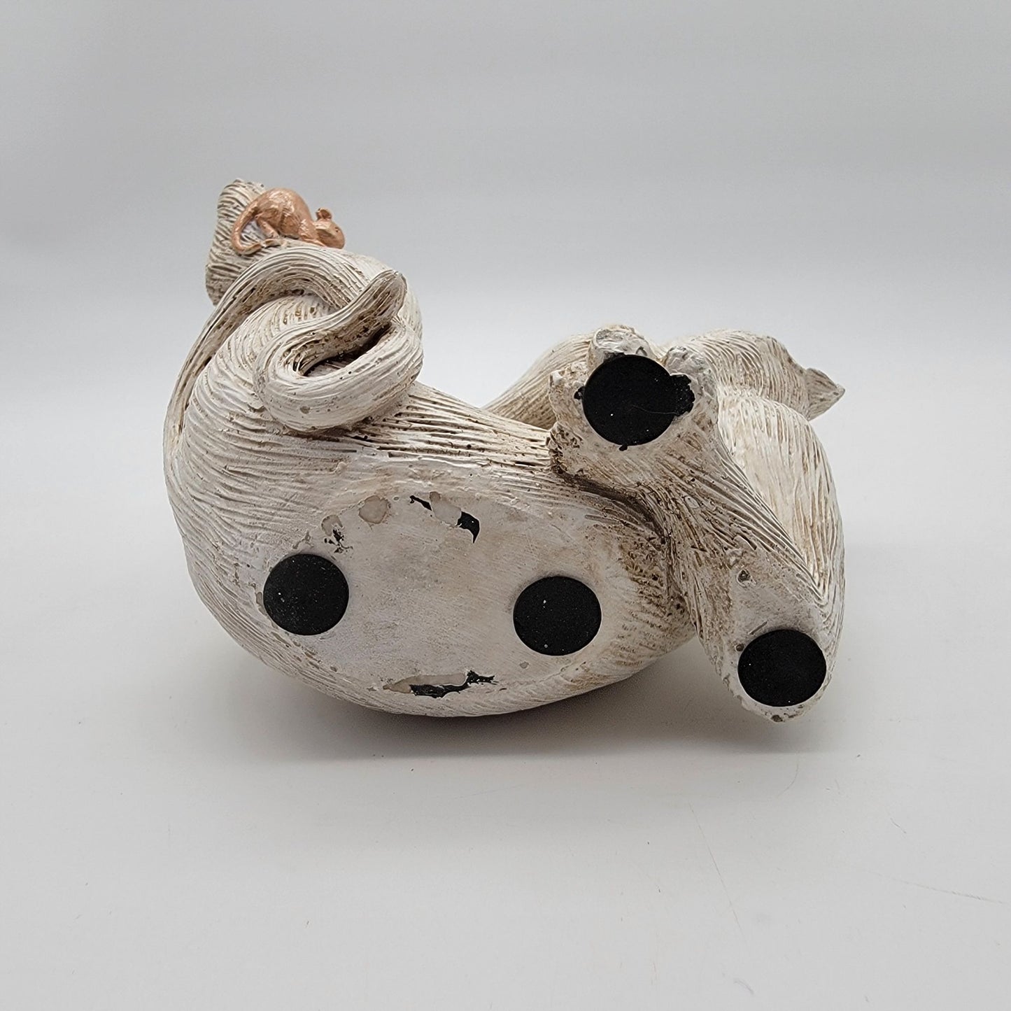 Playful Cat & Mouse Garden Statue