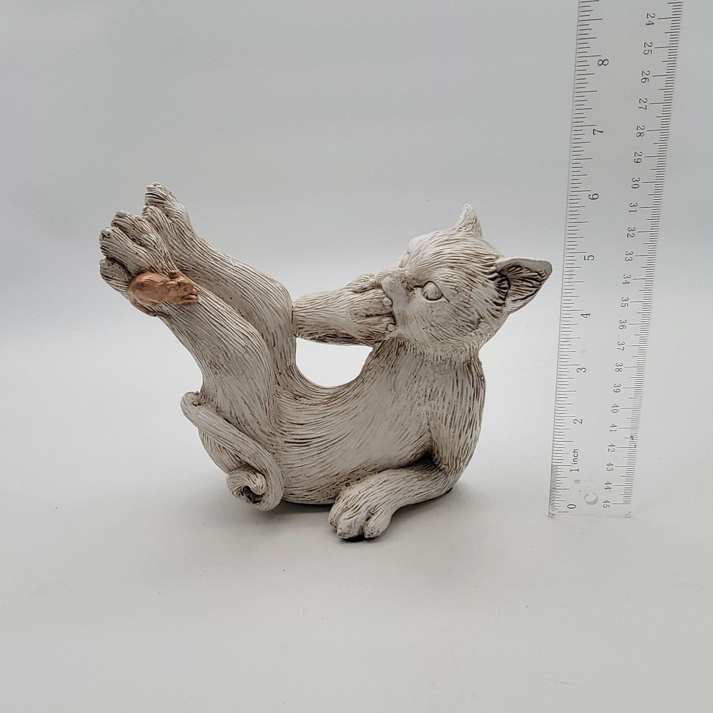 Playful Cat & Mouse Garden Statue