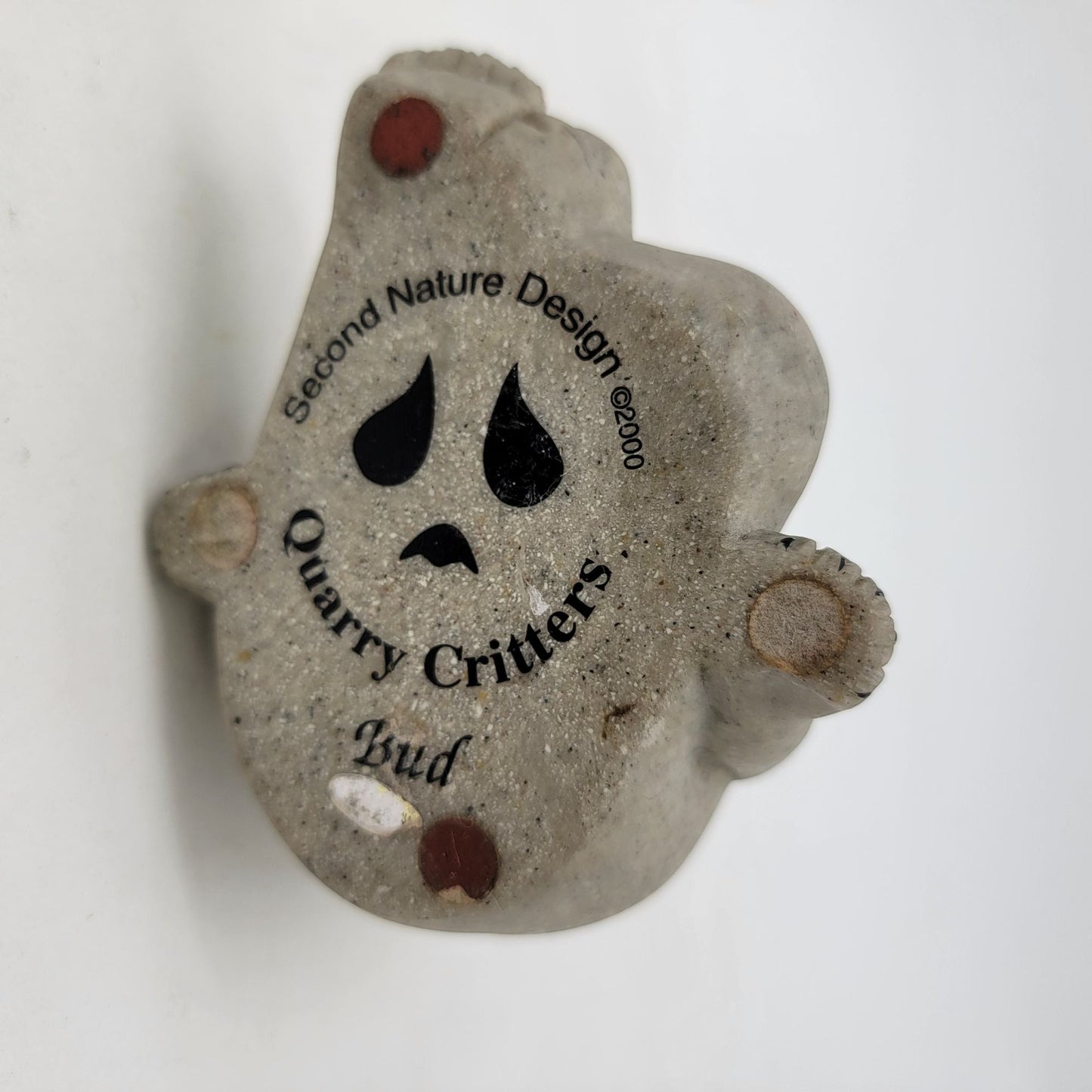 Vintage 2000 Quarry Critters "Bud"  Bear Figurine