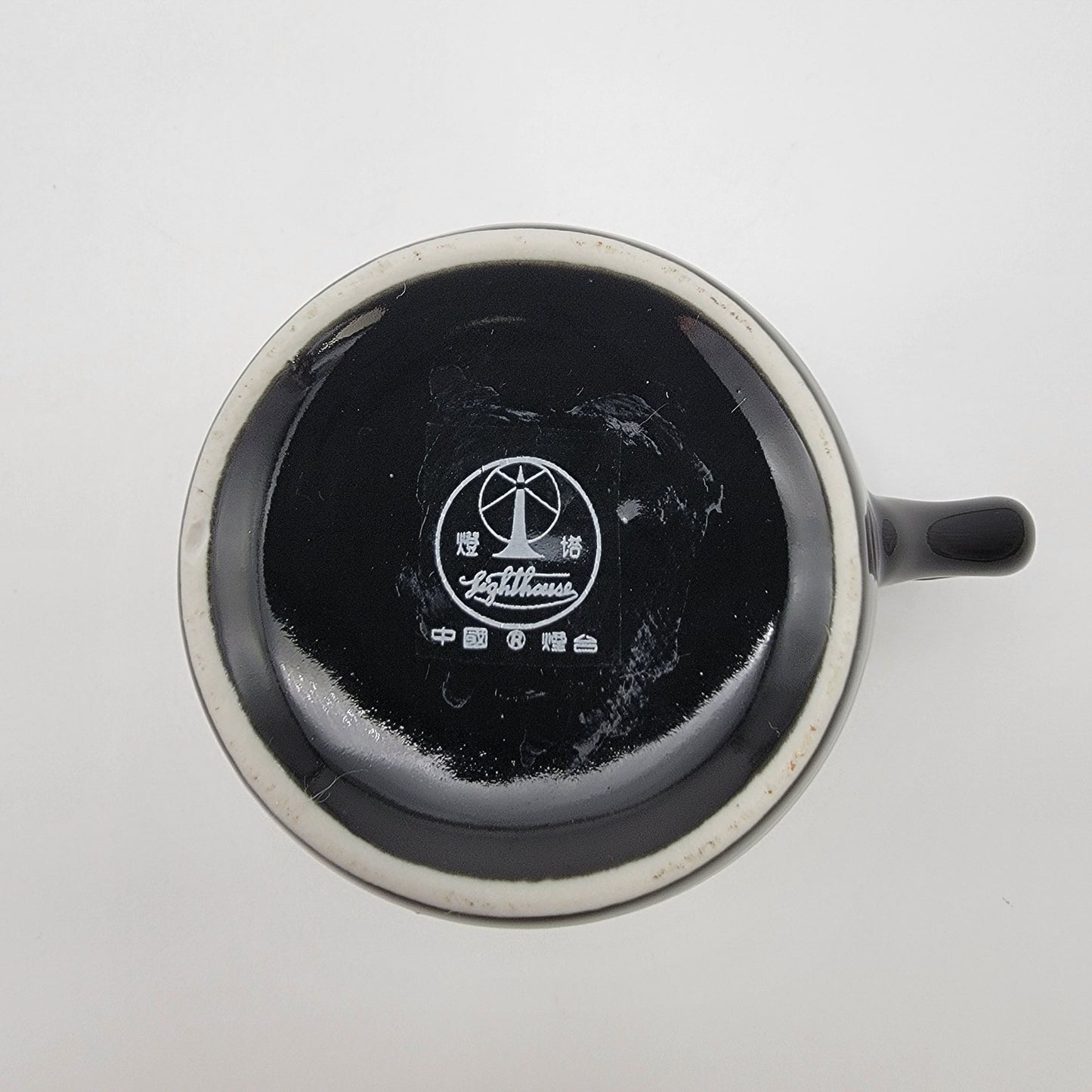 Vintage Black Fantail Goldfish Mug