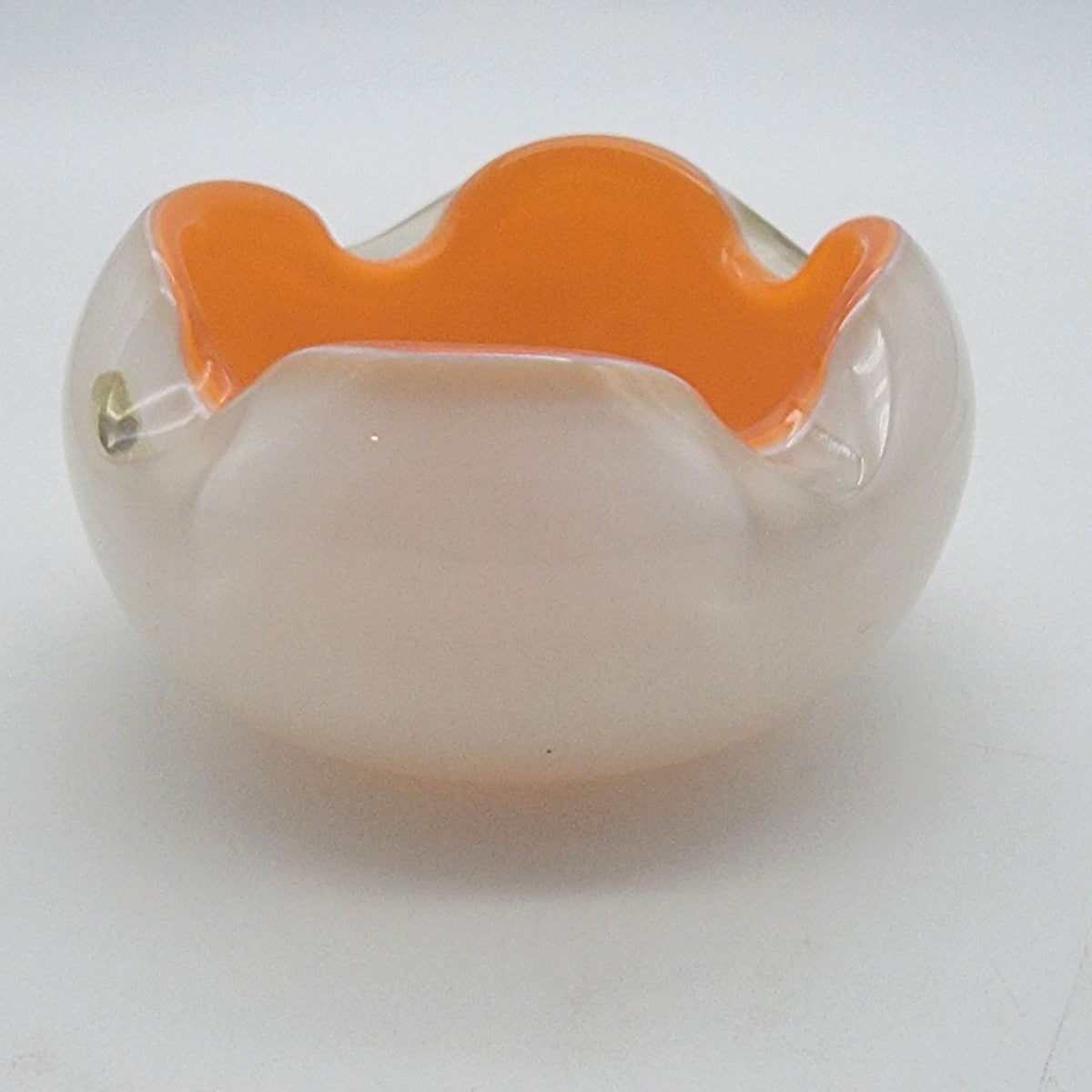 Mid Century Alfredo Barbini Murano Glass Ashtray