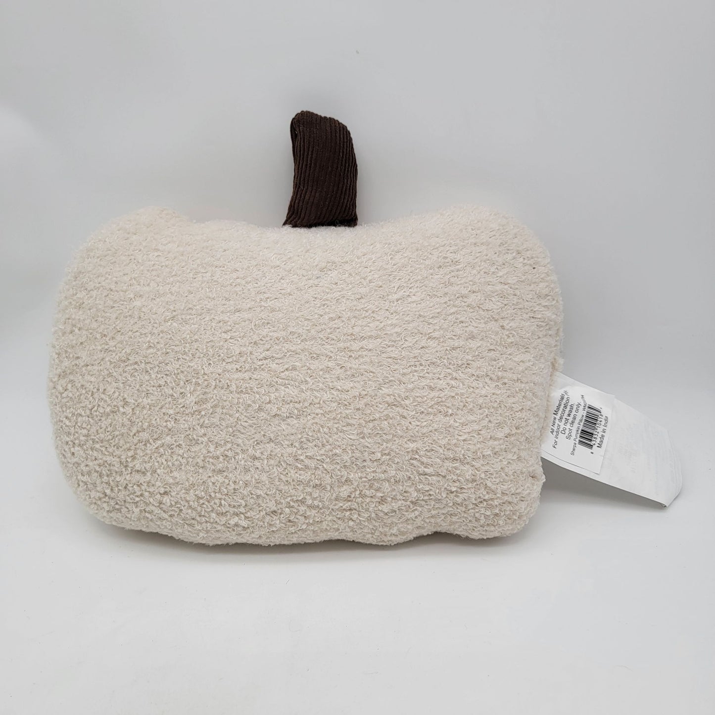 White Harvest Shaped Pumpkin Pillow Indoor Decoration