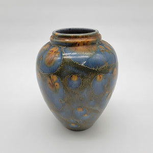 Vintage Signed Crystalline Glaze Art Pottery Vase