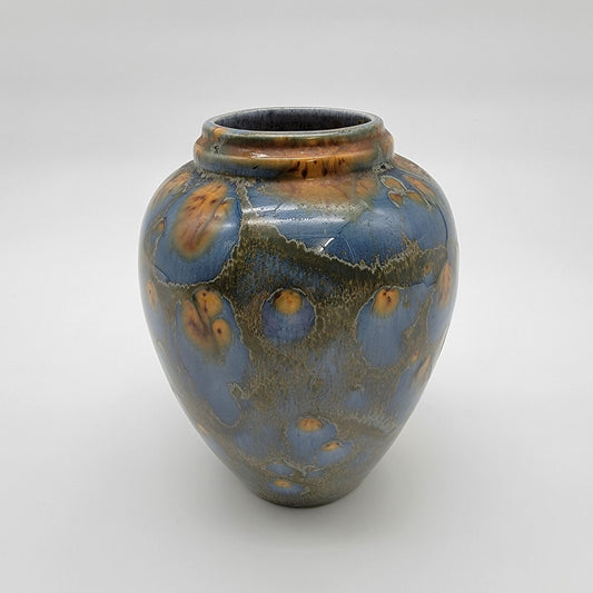 Vintage Signed Crystalline Glaze Art Pottery Vase