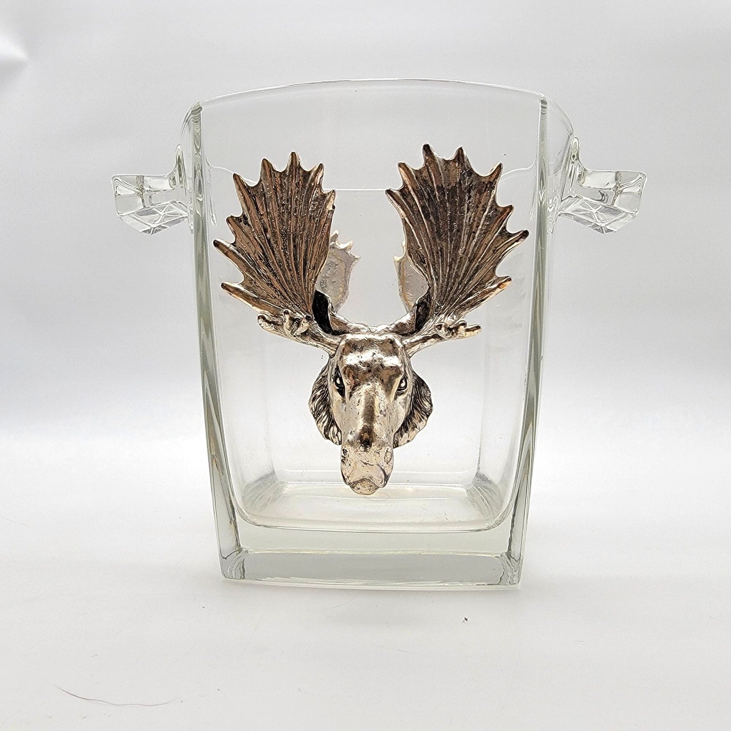 Arthur Court Sport and Game Animal Barware 6-Pcs. Set Ice Bucket & Double Old Fashioned Glasses