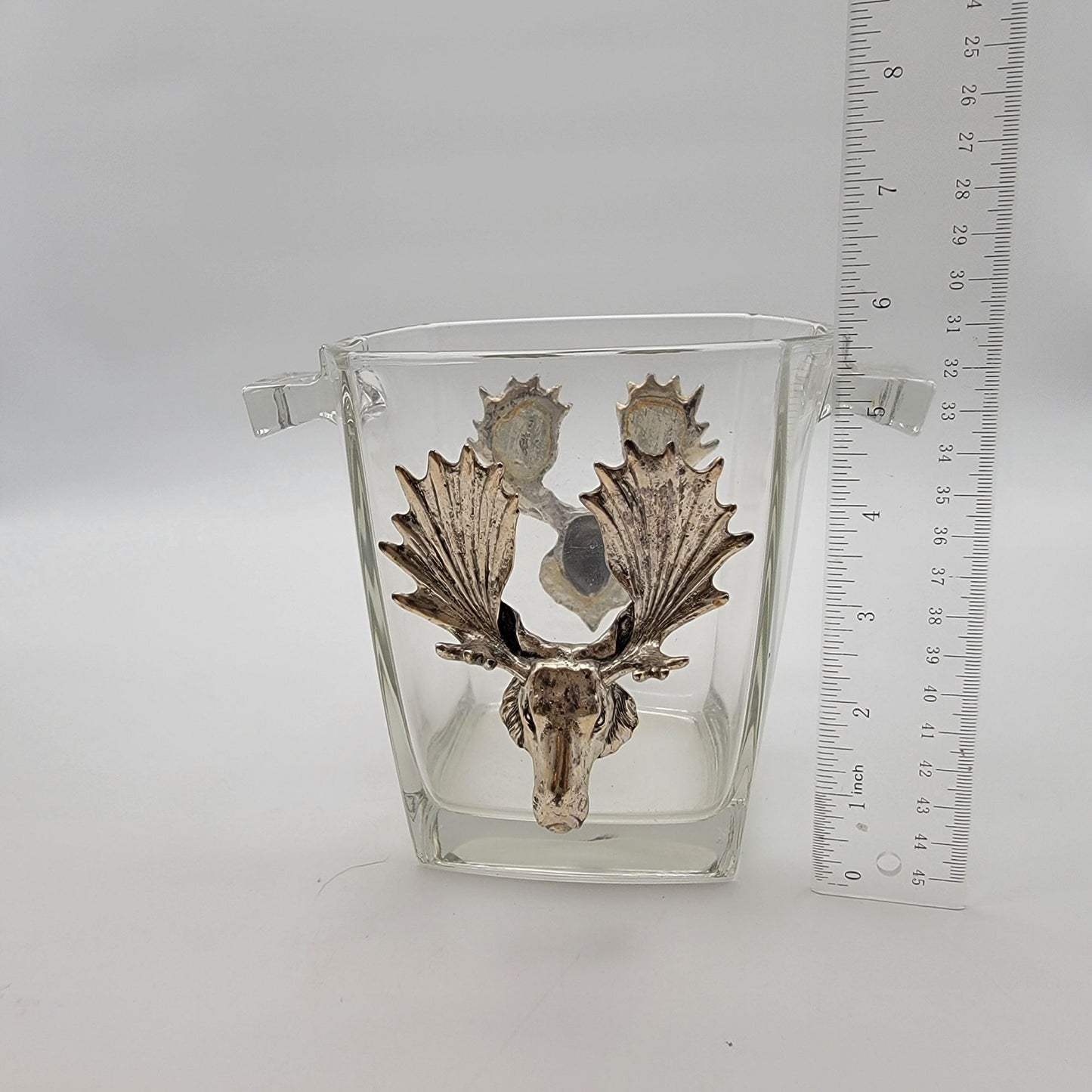Arthur Court Sport and Game Animal Barware 6-Pcs. Set Ice Bucket & Double Old Fashioned Glasses