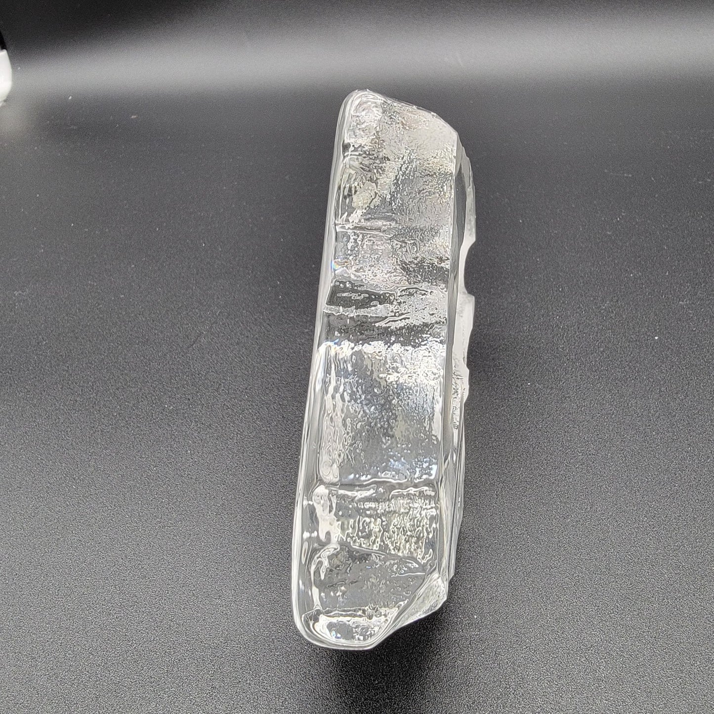 Mats Jonasson Crystal Grizzly Bear Paperweight Signed 3607