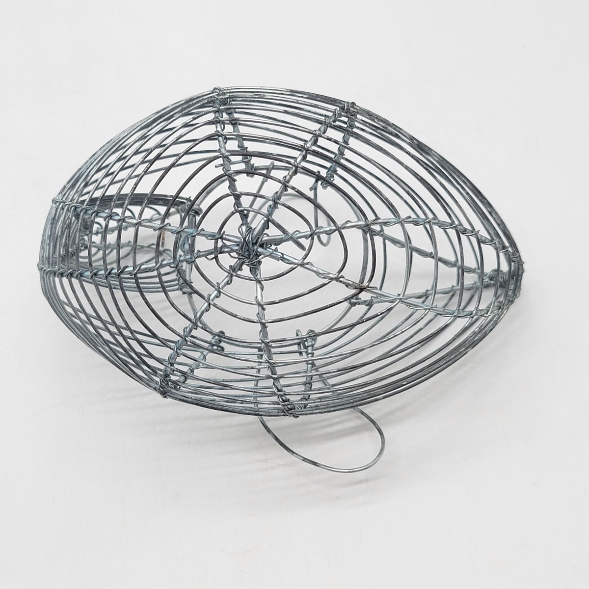 Small Chicken Wire Egg Basket Primitive Farmhouse Vintage