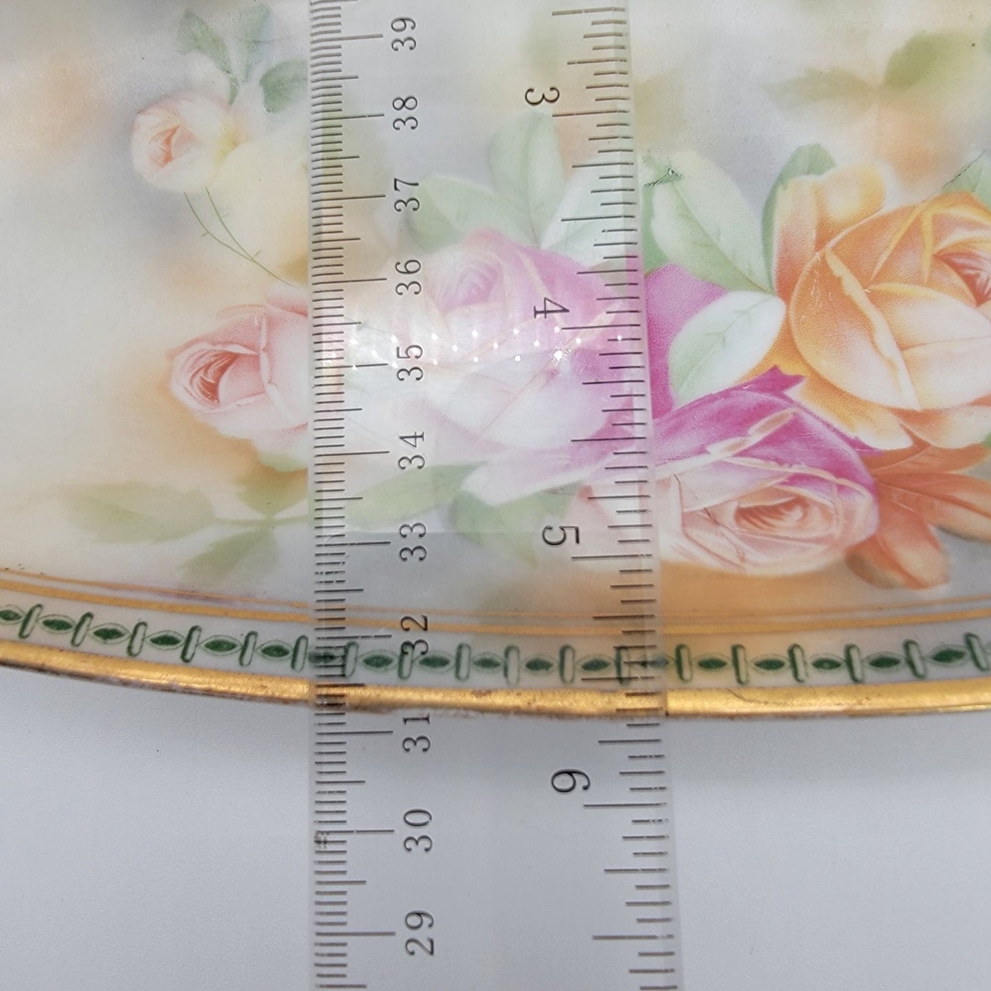 Antique Bavarian Johann Seltmann Porcelain Celery Dish