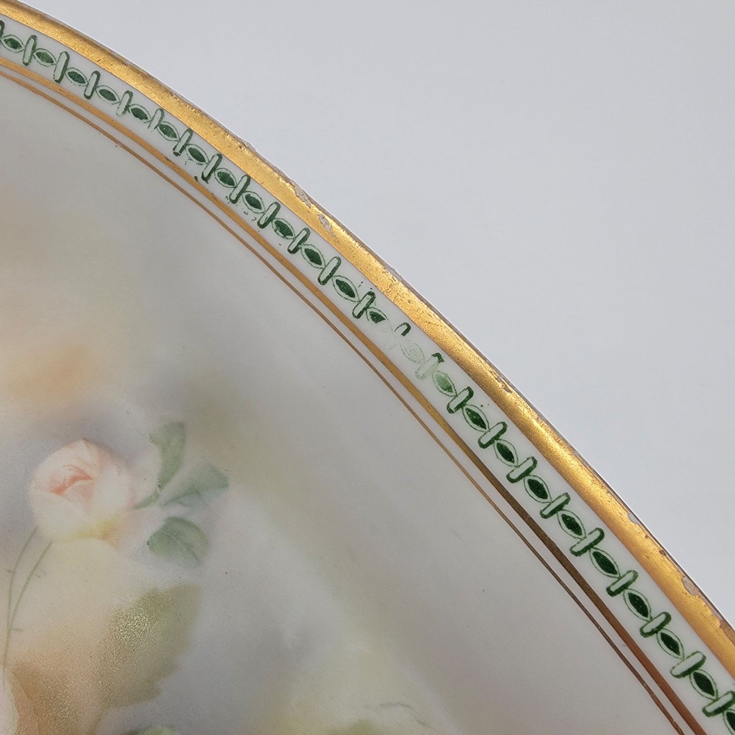 Antique Bavarian Johann Seltmann Porcelain Celery Dish