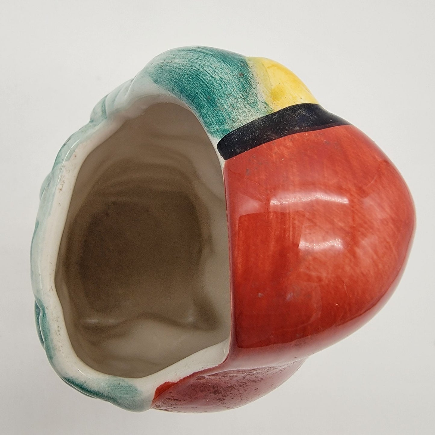 2000 Vintage Hawaiian Honeycreeper Bird Tiki Mug