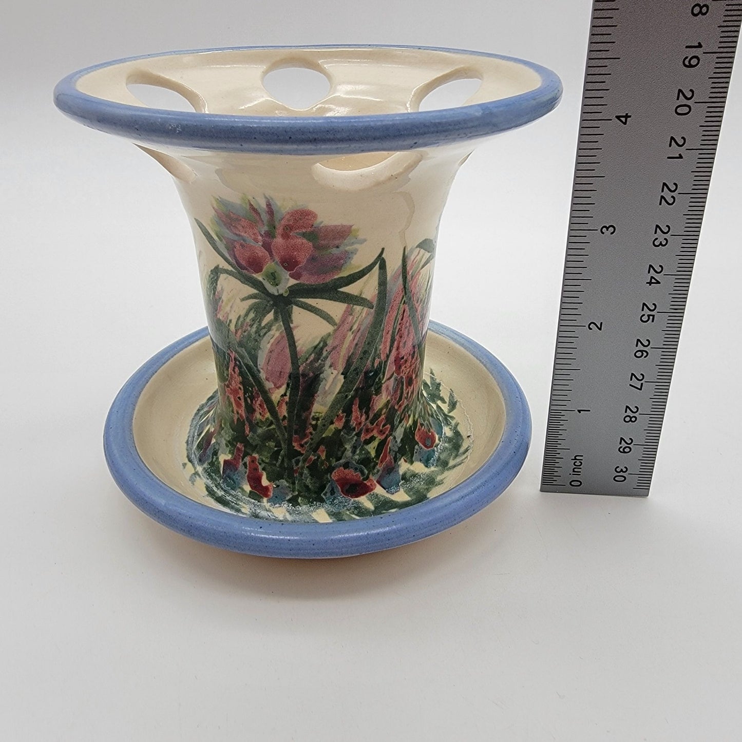 Claire & Bill Delffs Moonfire Pottery Toothbrush Holder