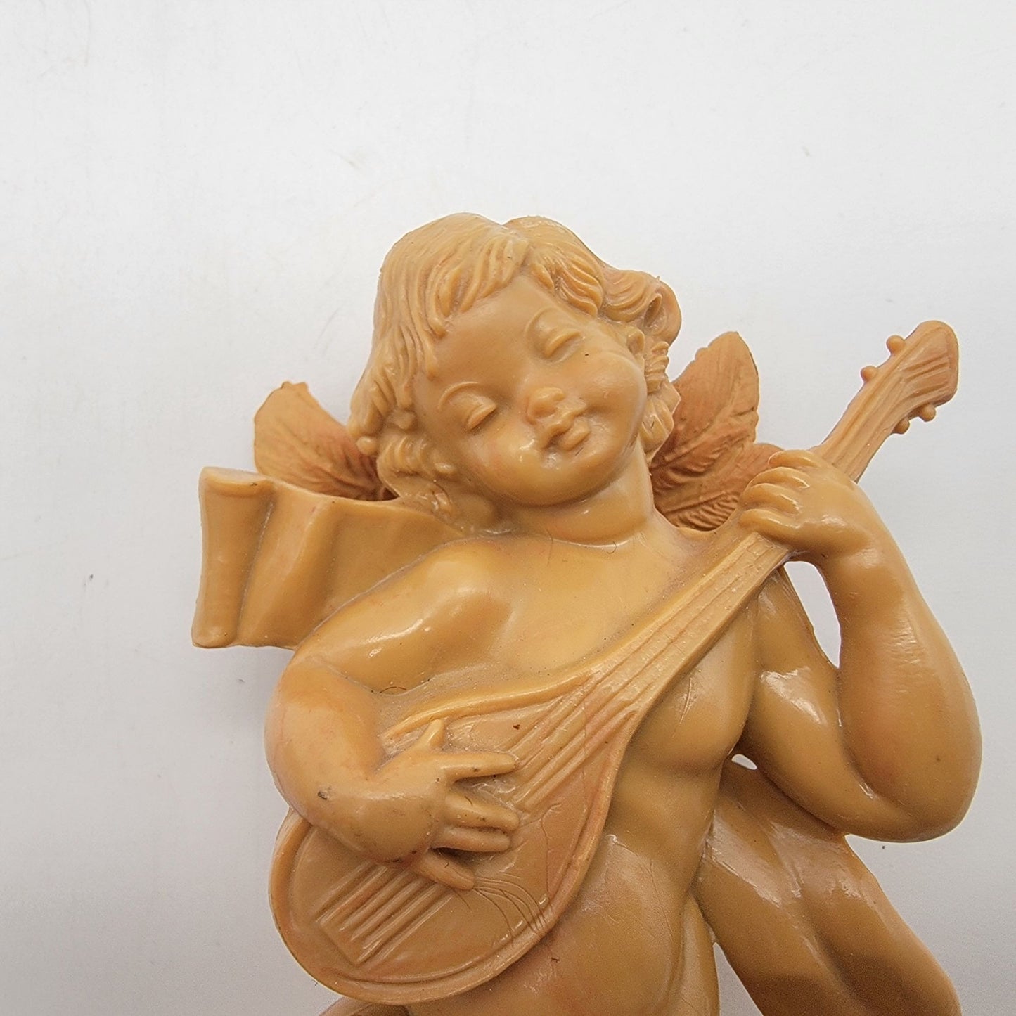 Pair Of Vintage Italian Fontanini Cherub Angels Figures