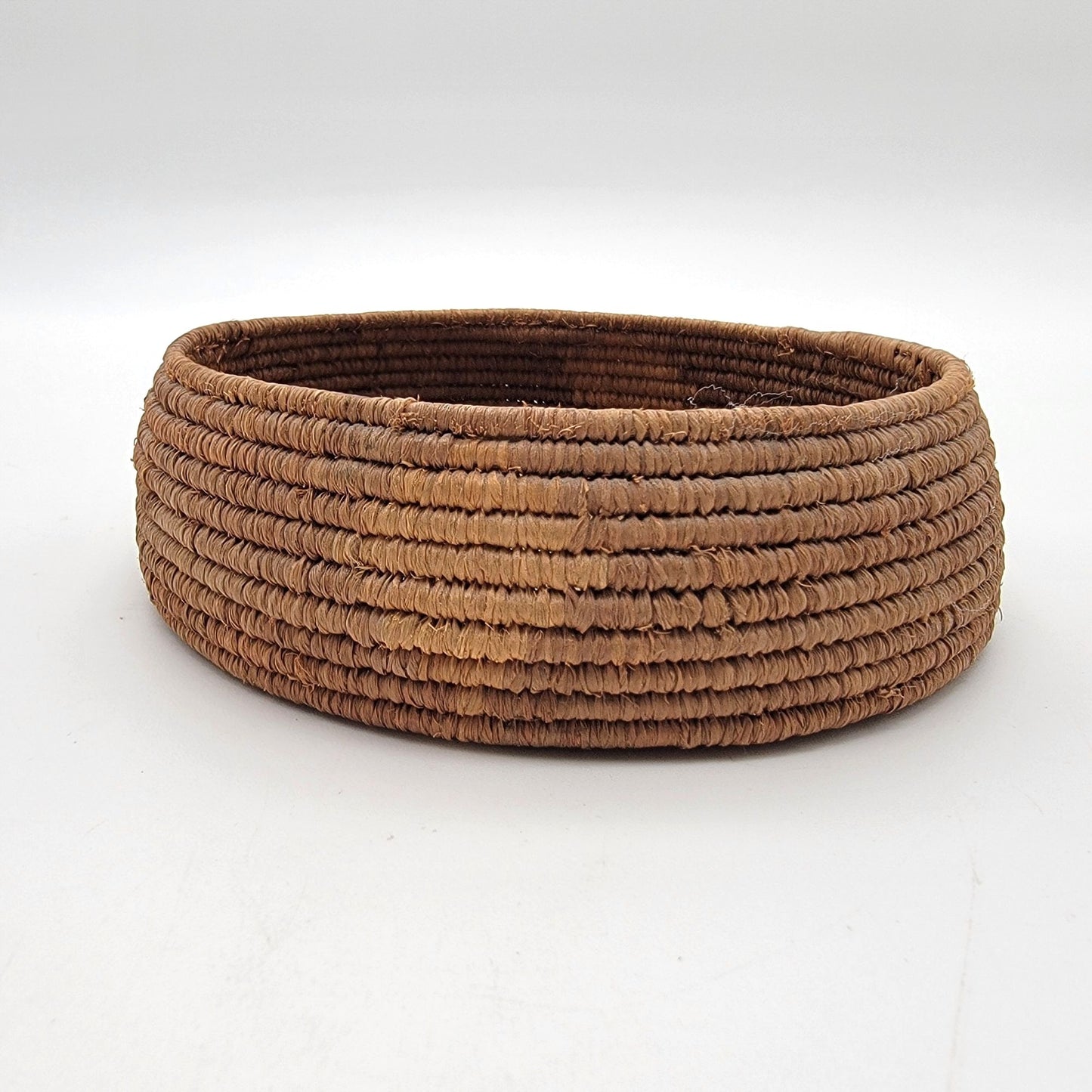 Vintage Native American Split Stitch Pima Basket