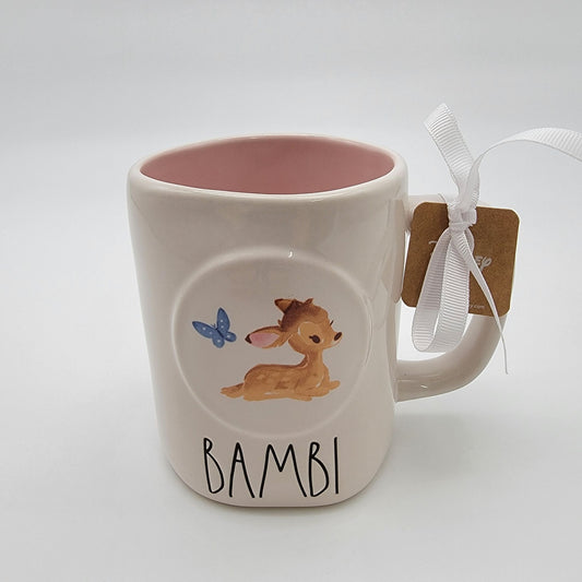 Rae Dunn Disney BAMBI Mug Artisan Collection - NEW