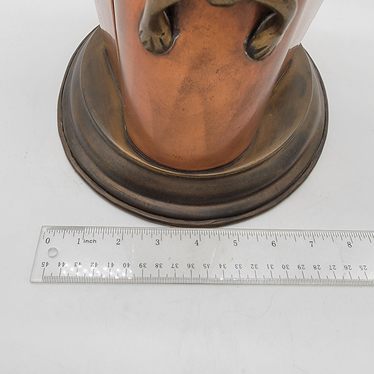 Global Views Art Deco Revival Copper & Brass Multi-Bottle Wine Chiller