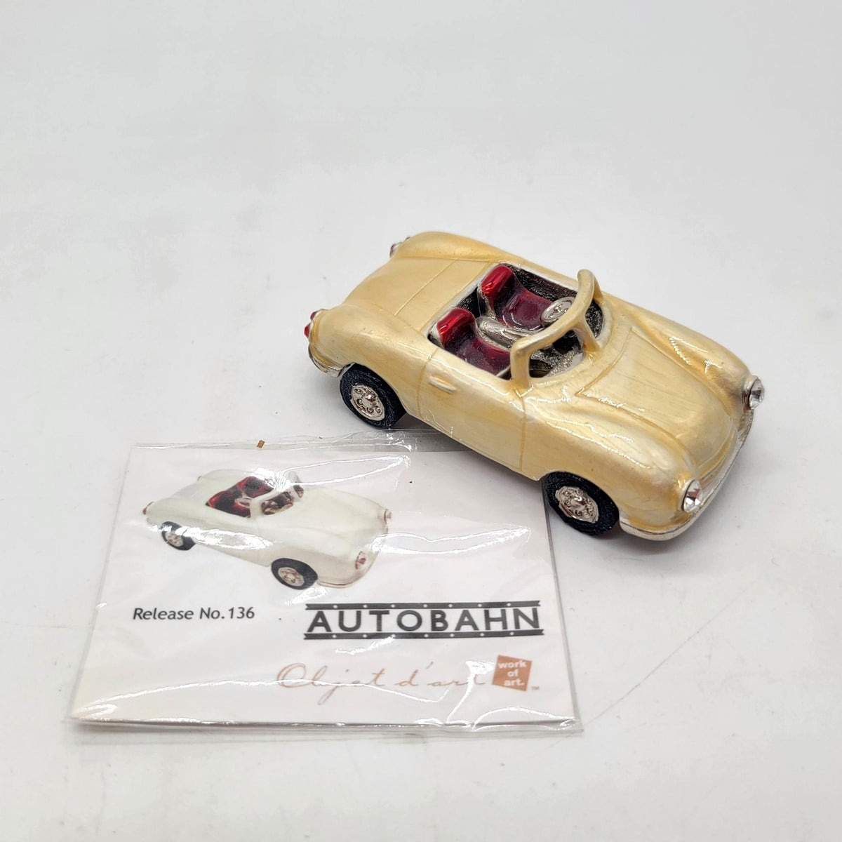 Objet d'art Autobahn Car Trinket Box No. 136