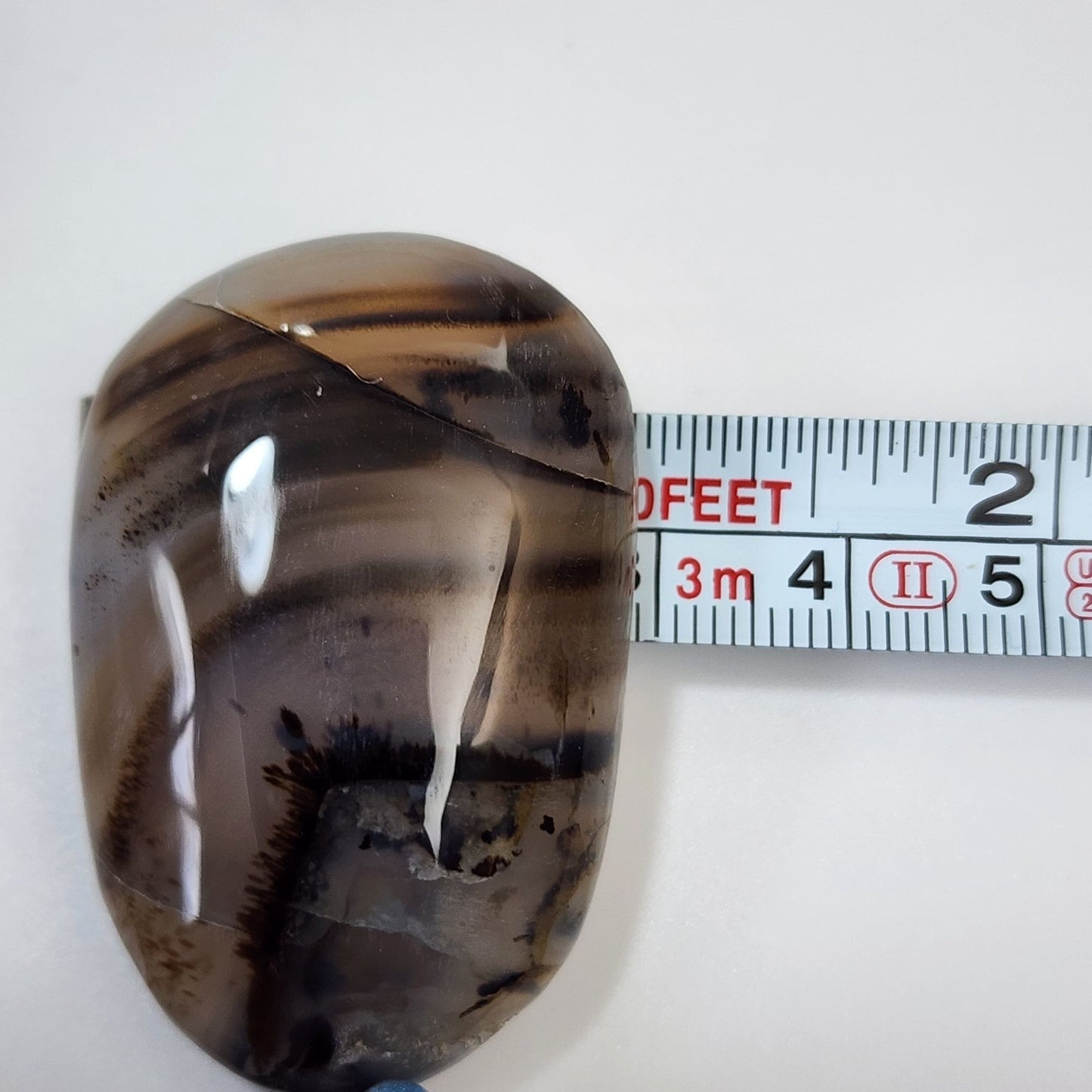 Artisan Banded Agate Gemstone Pendant