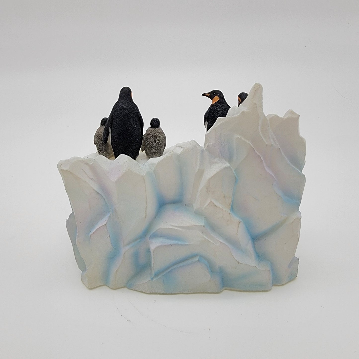 Summit Collection Emperor Penguins On Ice Sculpture