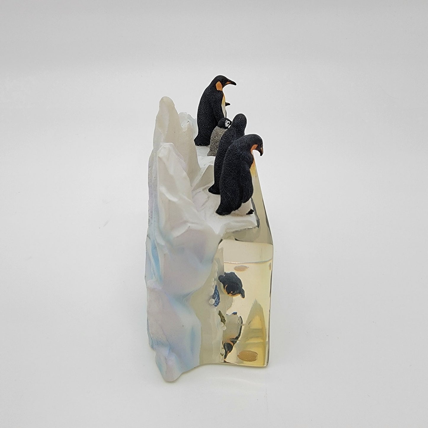 Summit Collection Emperor Penguins On Ice Sculpture