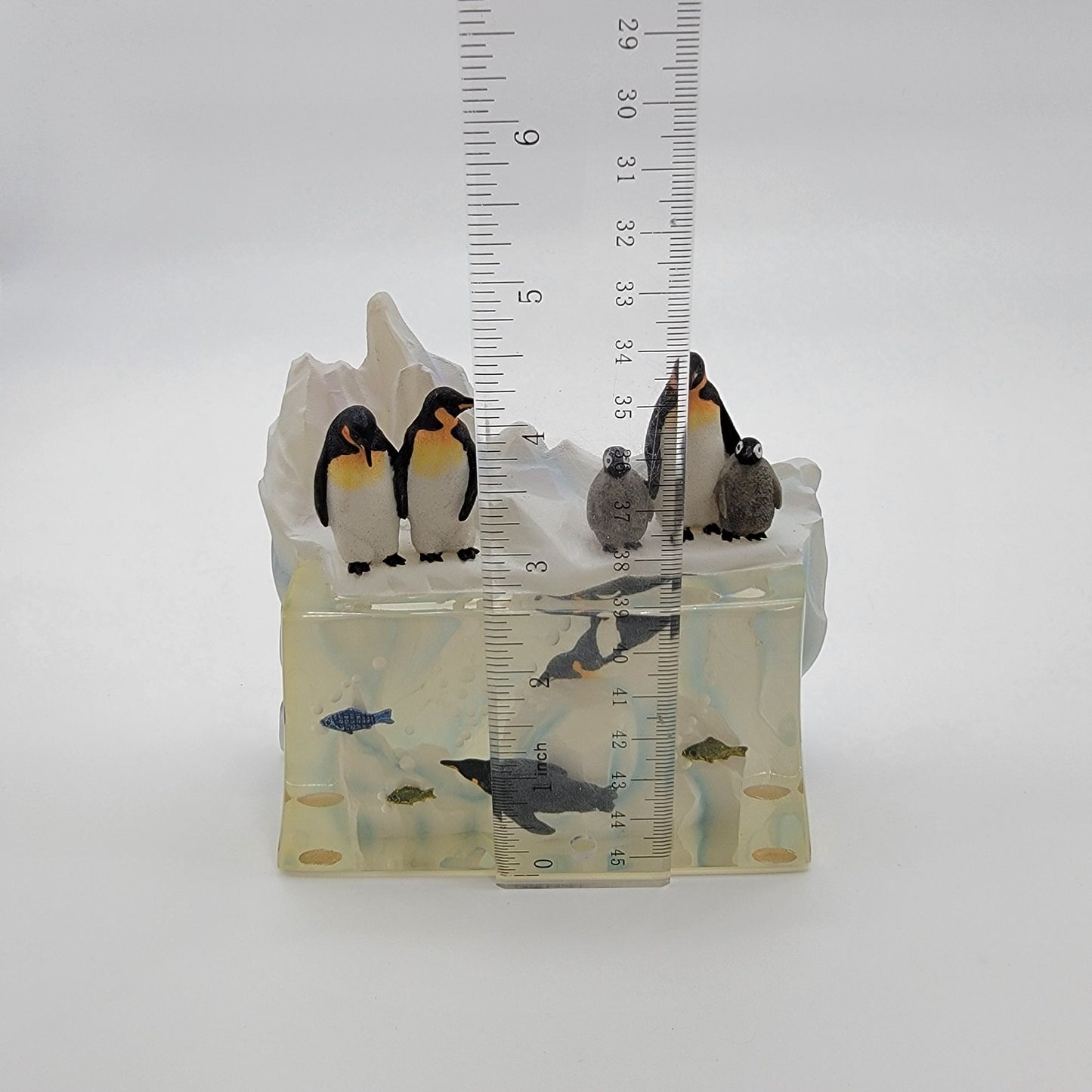 Summit Collection Emperor Penguins On Ice Sculpture