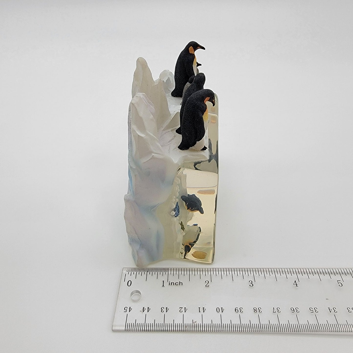 Summit Collection Emperor Penguins On Ice Sculpture