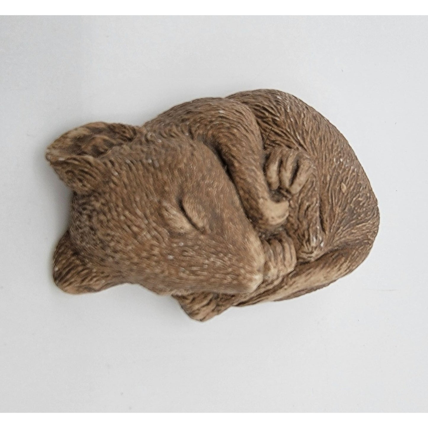 Vintage 1983 Sandicast Sleeping Mouse Figurine By Sandra Brue