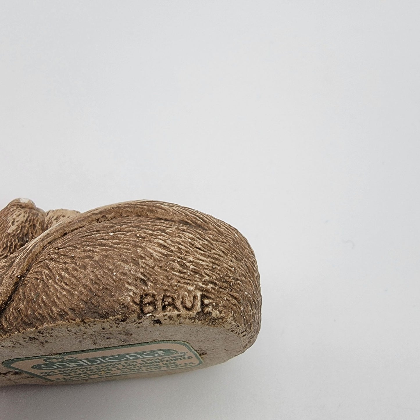 Vintage 1983 Sandicast Sleeping Mouse Figurine By Sandra Brue