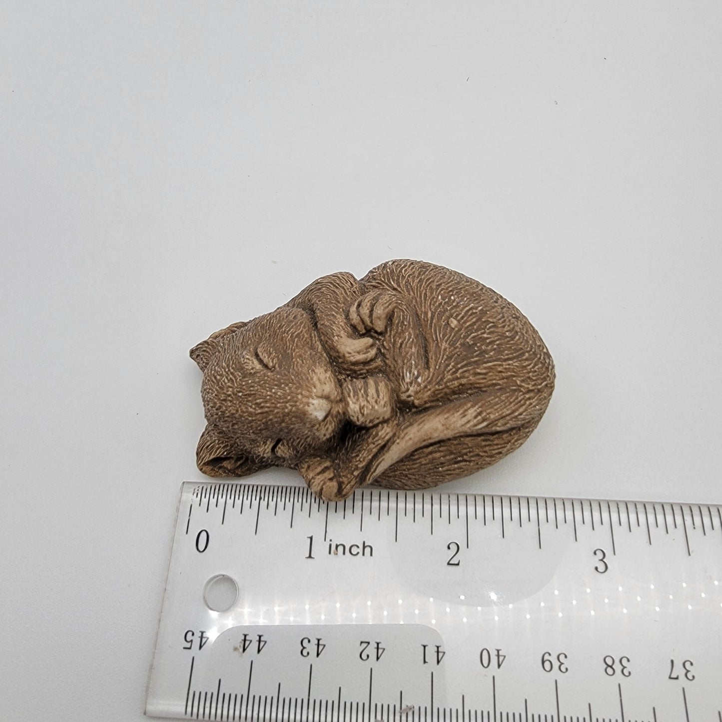 Vintage 1983 Sandicast Sleeping Mouse Figurine By Sandra Brue
