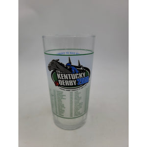 Kentucky Derby 2000 Collectible Glass 126th Race Churchill Downs Official Cup