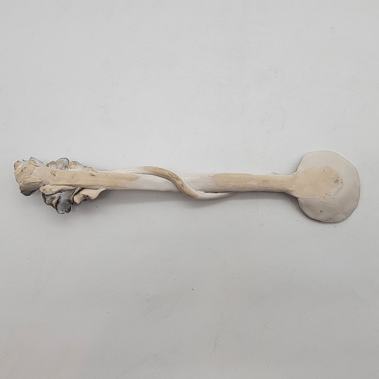 Roses & Lace Pottery Art Pottery Embossed Serving Spoon
