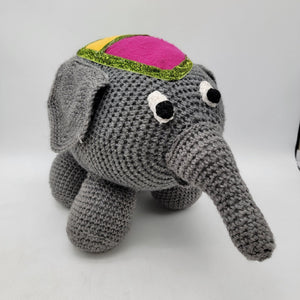 Handmade Crochet Elephant Plush