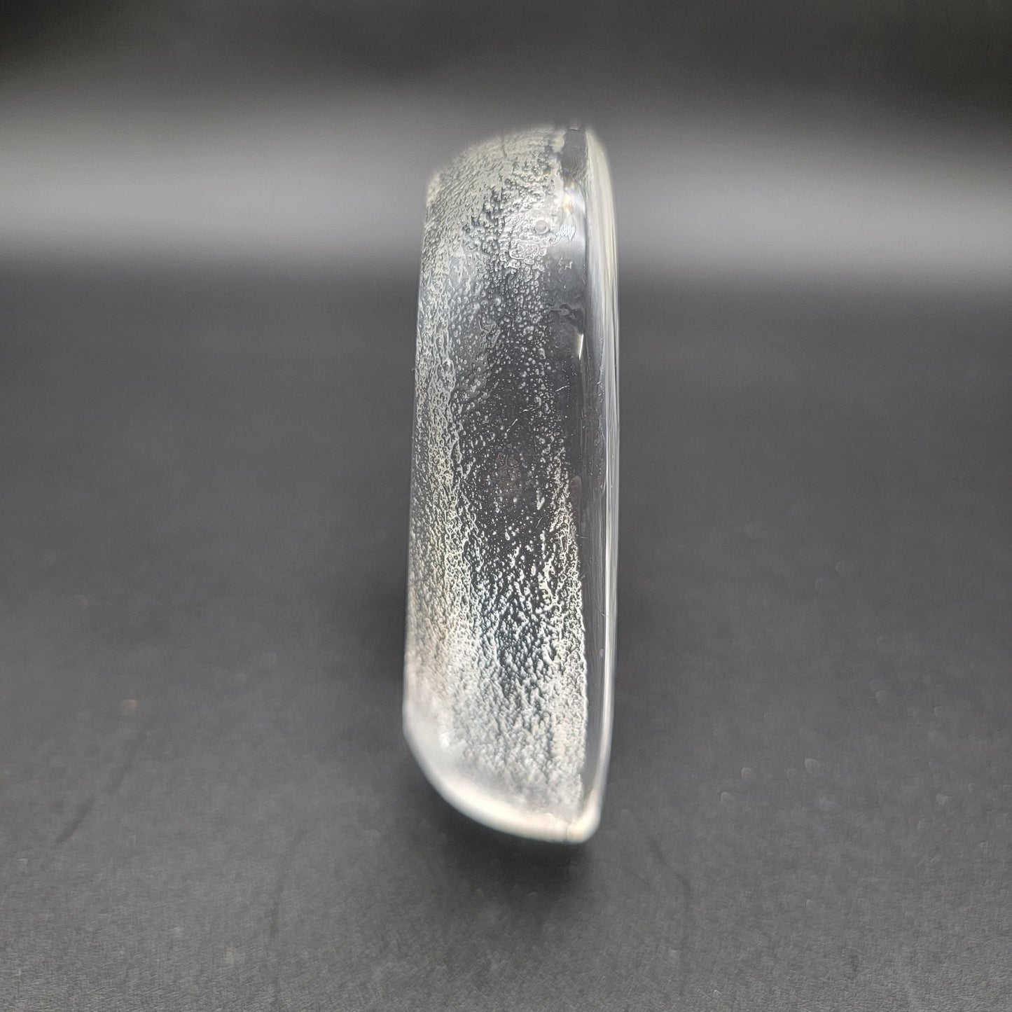 Mats Jonasson Deer Fawn Signed Crystal Paperweight