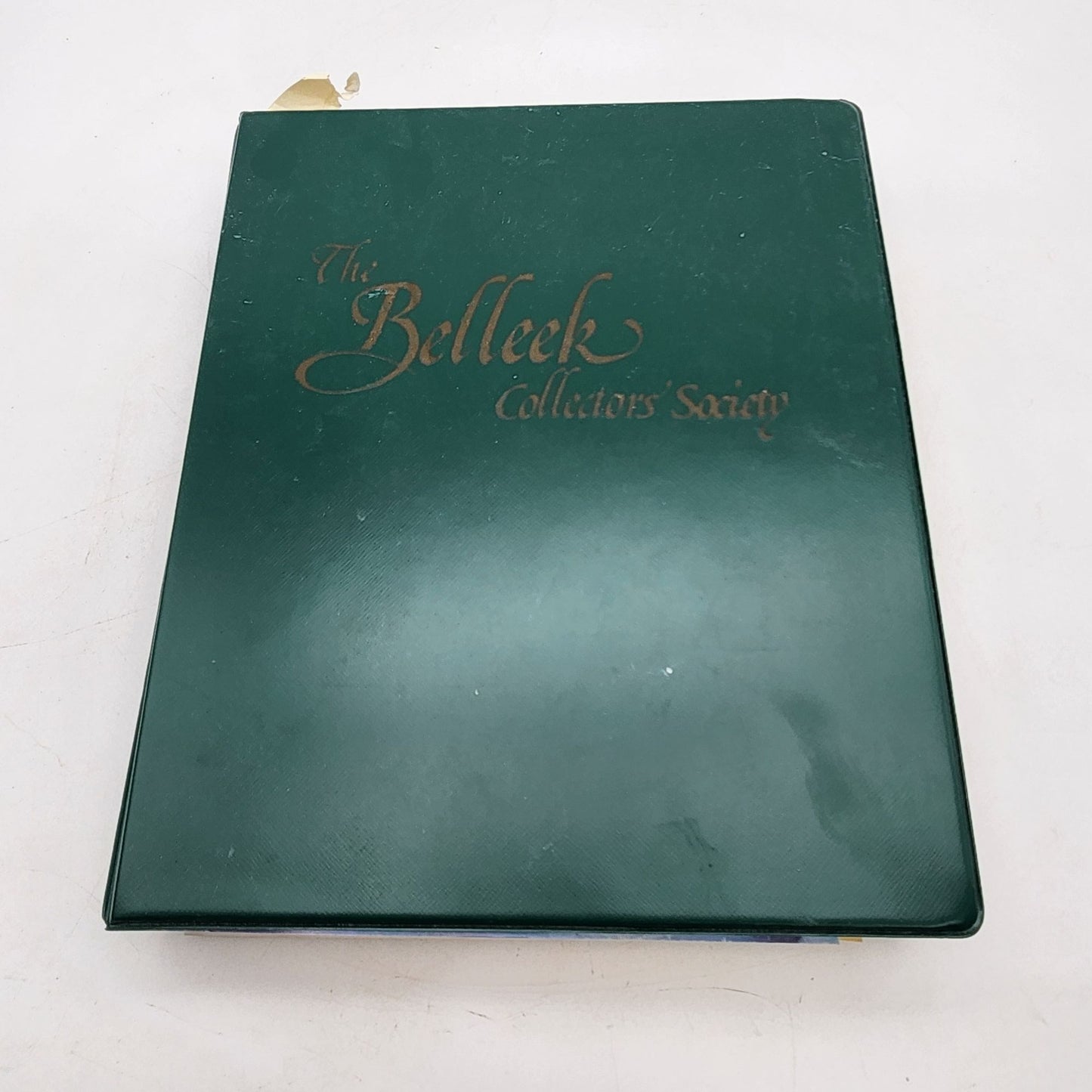 Belleek Collectors Society Binder With Contents