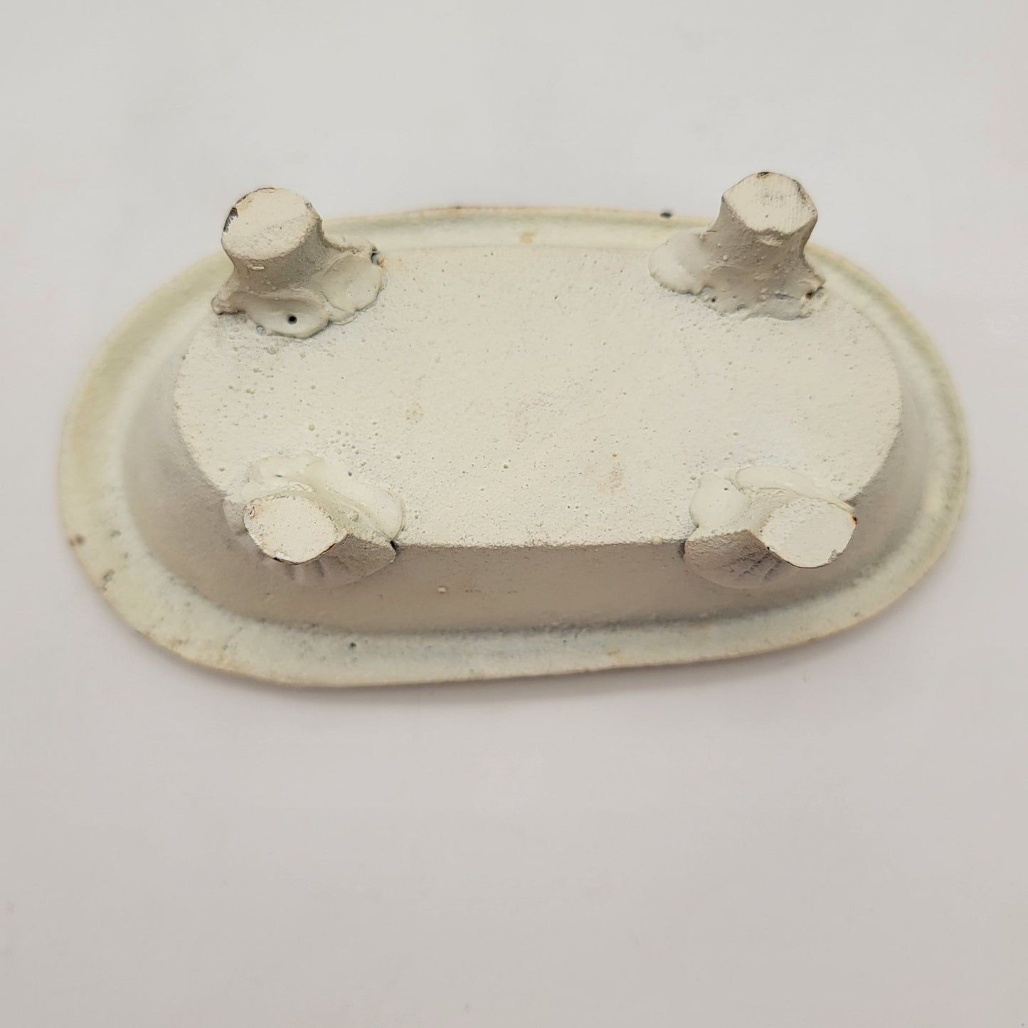 Vintage Cast Iron Clawfoot Bathtub Soap Dish