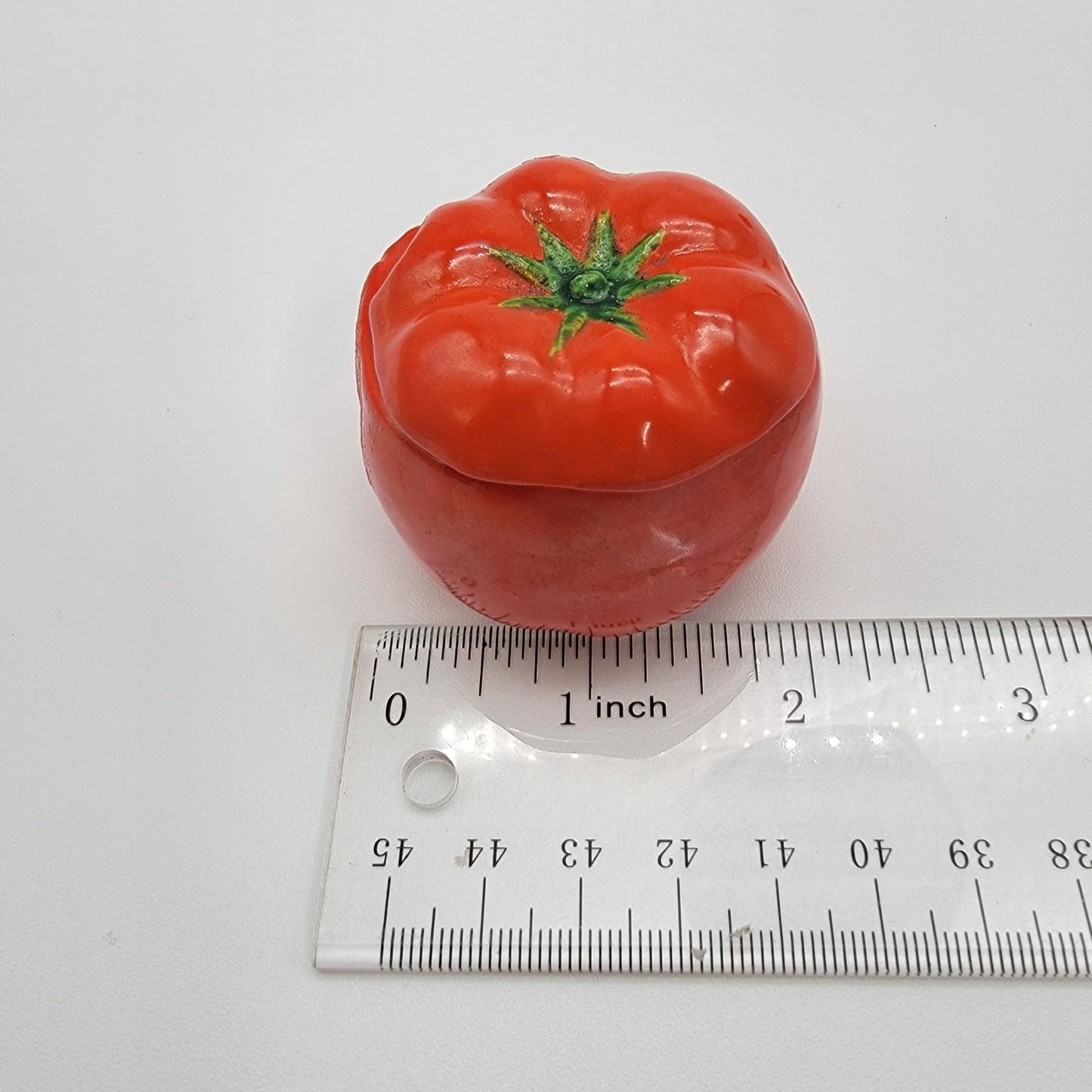 Vintage Tomato Condiment Jar & Salt Shaker