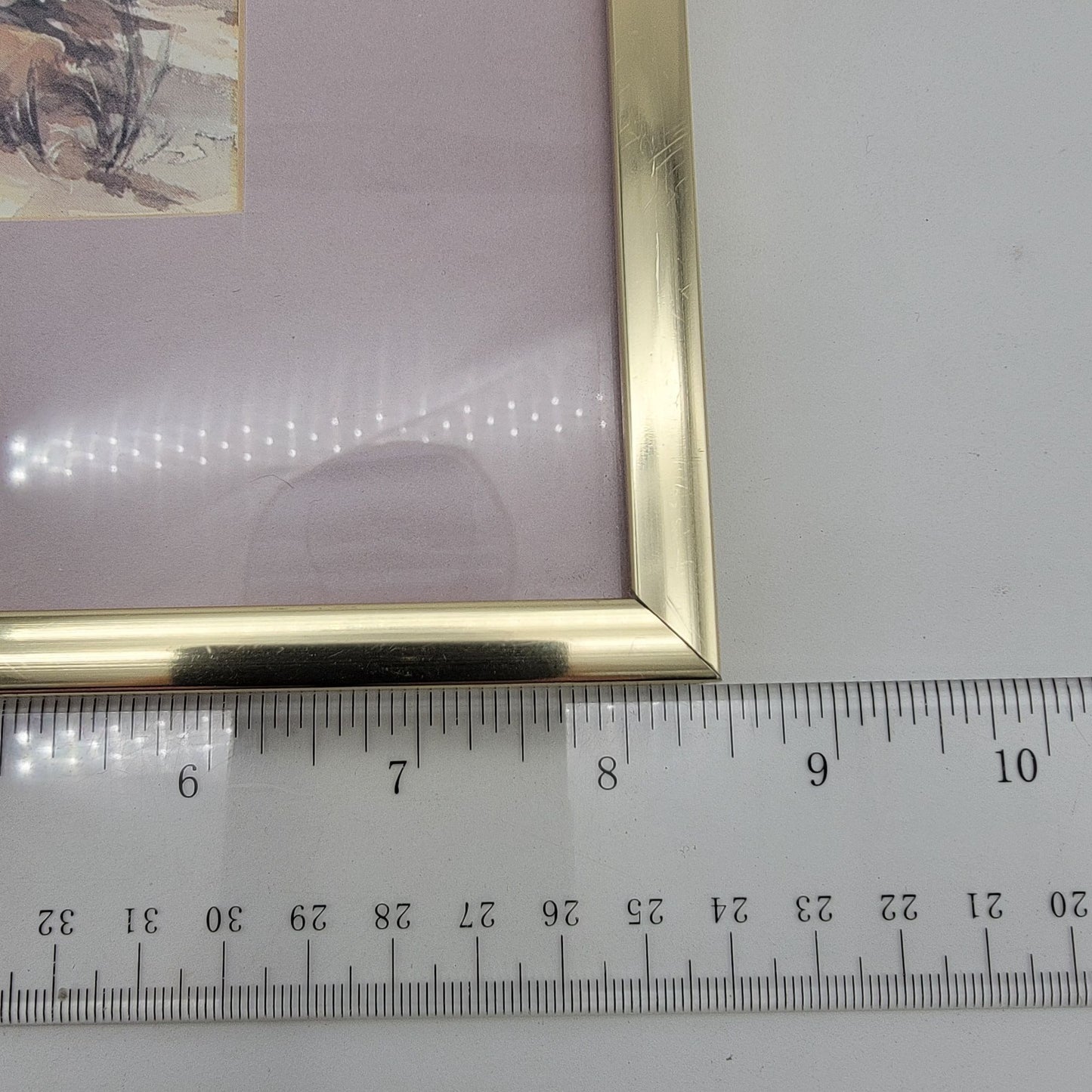 Vintage Quail Print By Kit Ritter Framed & Matted Wall Art