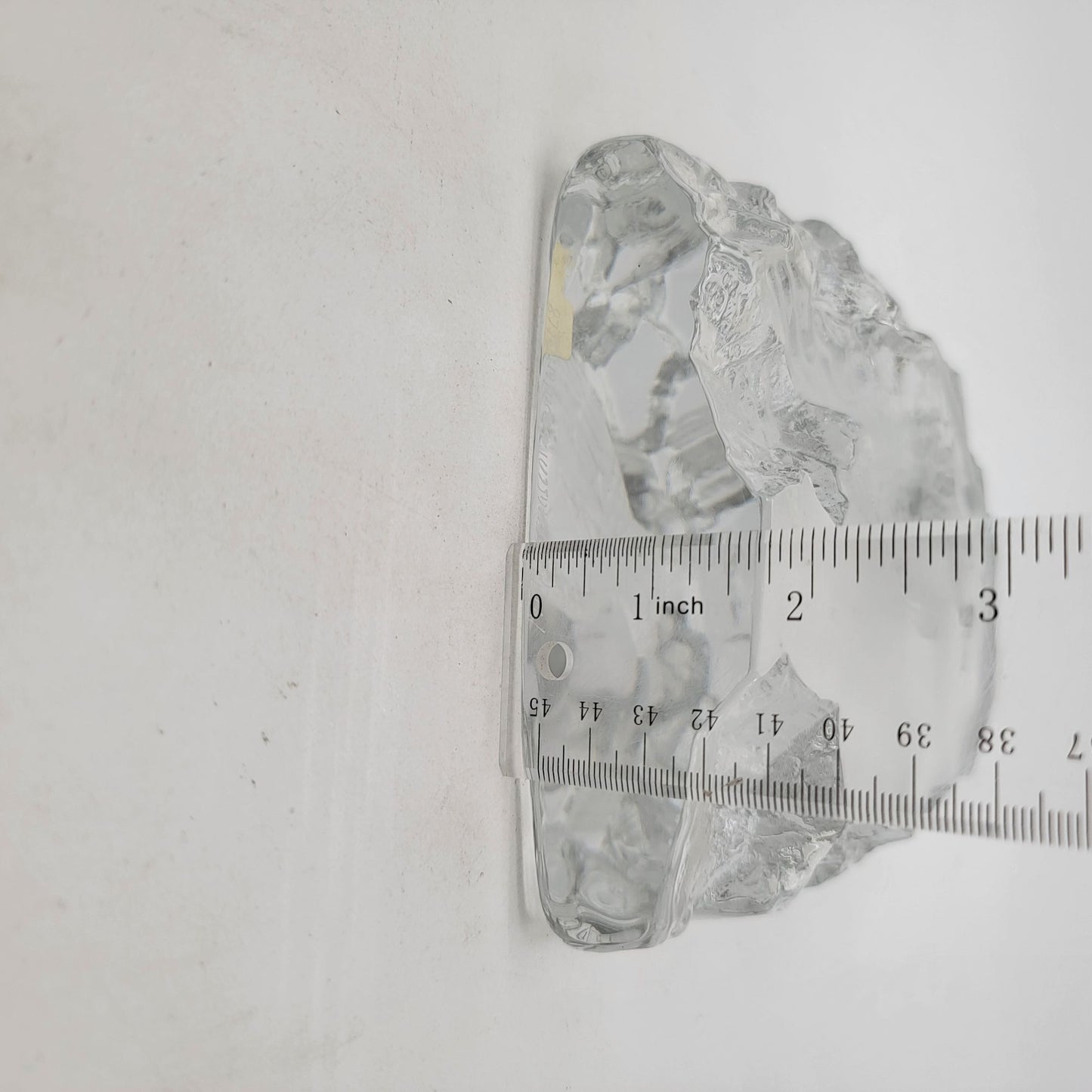 Mats Jonasson Bald Eagle Lead Crystal Sculpture Paperweight