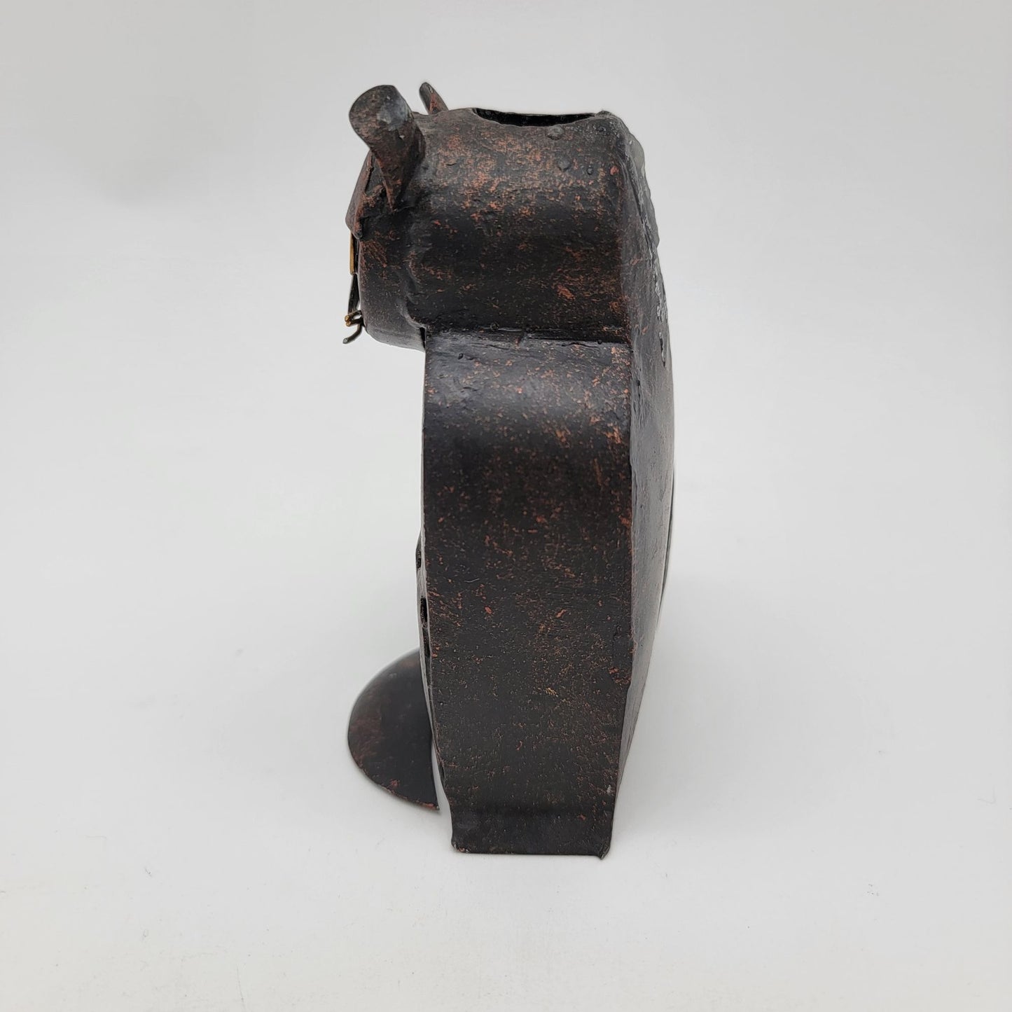 Black Metal Cat Luminary Candle Holder