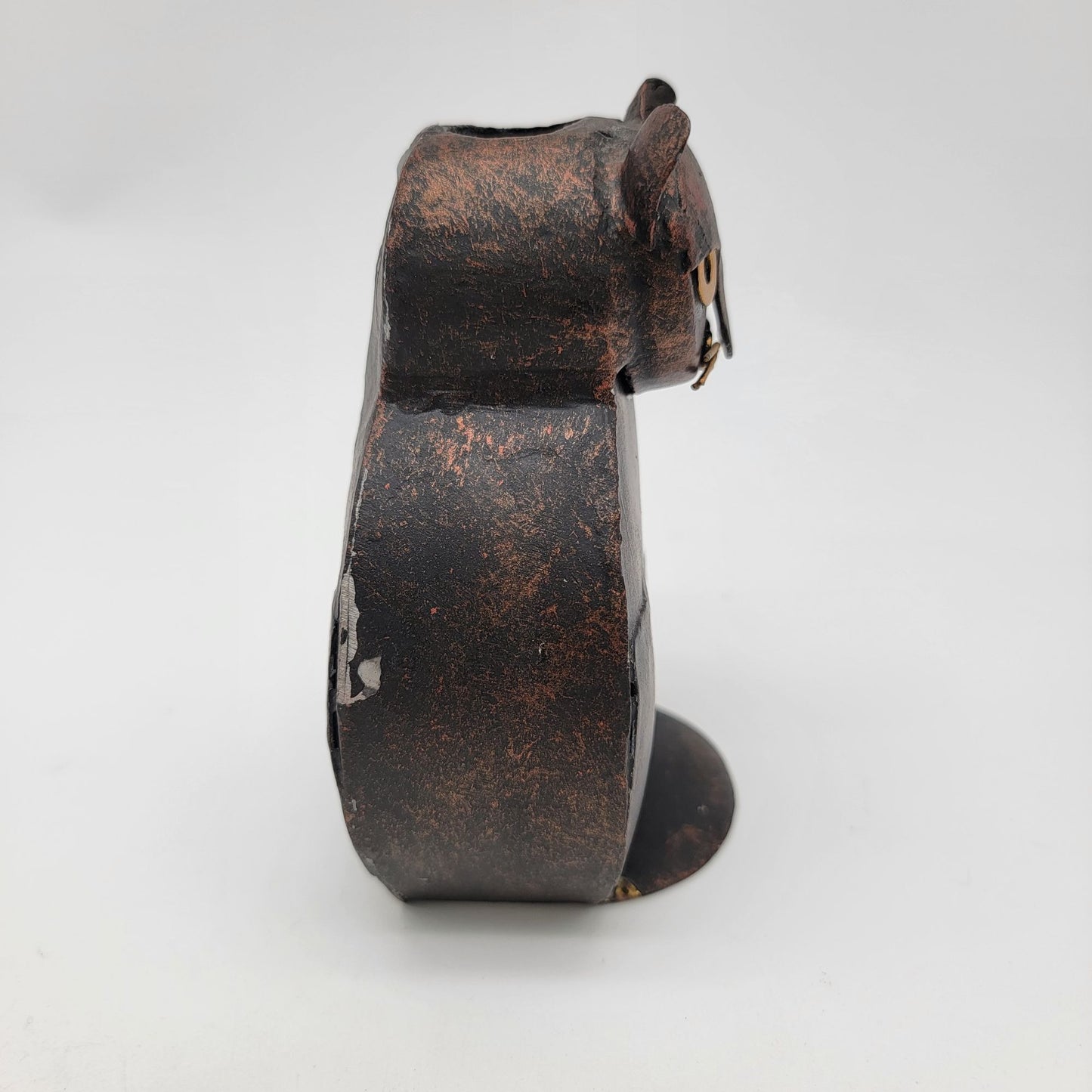 Black Metal Cat Luminary Candle Holder