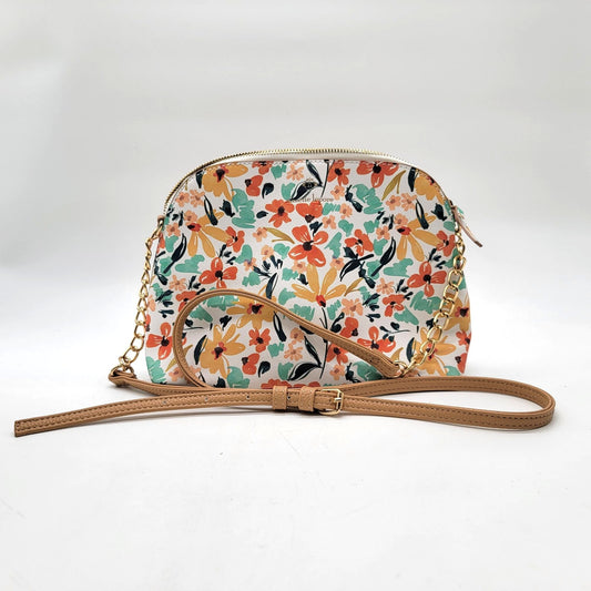 Nanette Lepore Kayli Floral Dome Crossbody Bag Purse