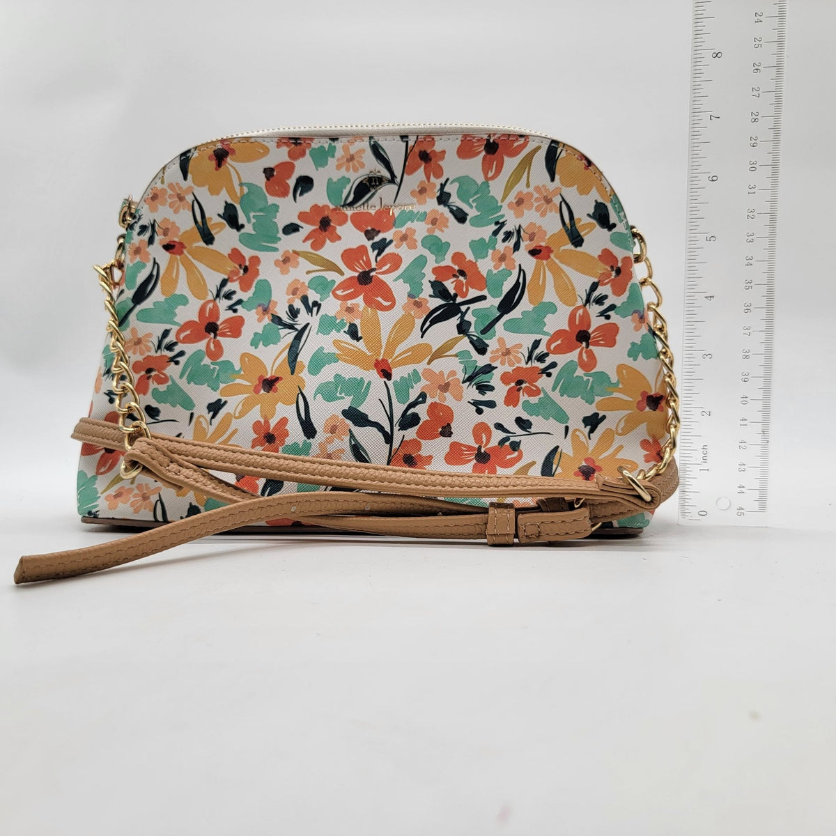 Nanette Lepore Kayli Floral Dome Crossbody Bag Purse