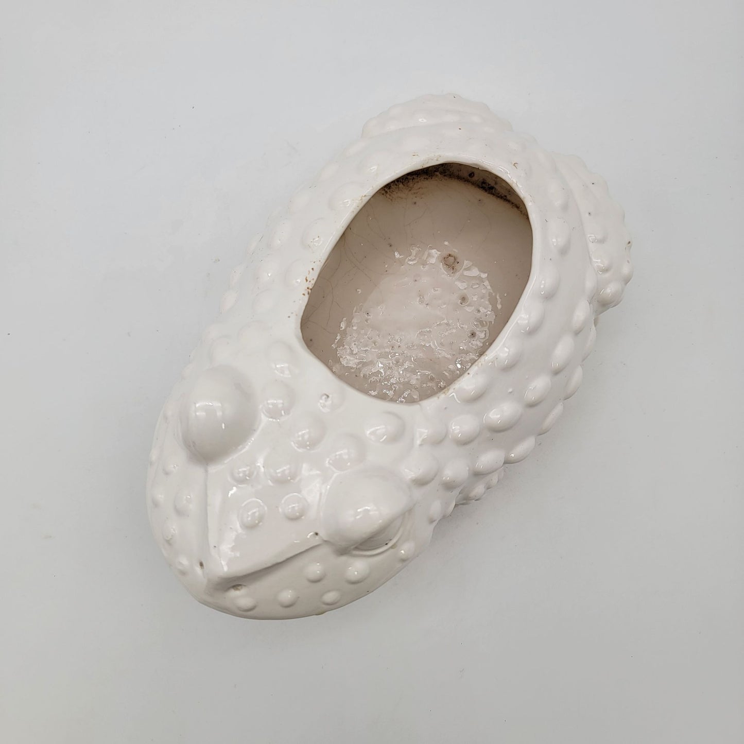 Vintage Ceramic Frog Planter