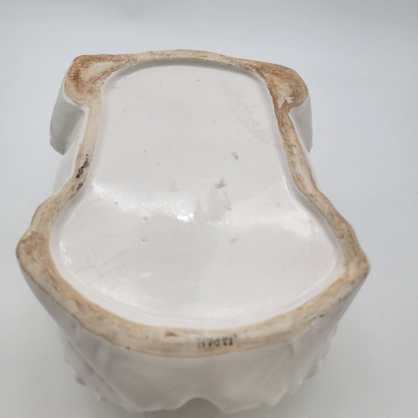 Vintage Ceramic Frog Planter