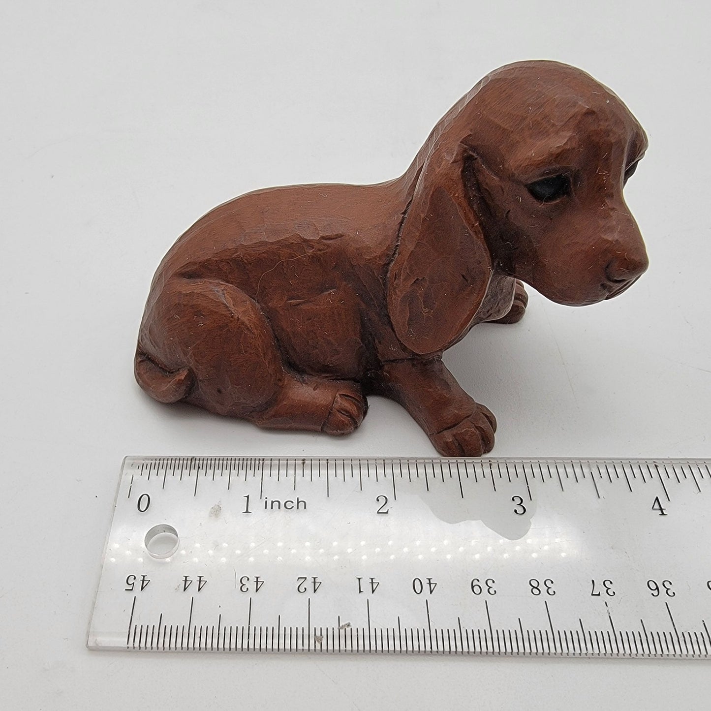 Vintage 1989 Red Mill Dachshund Puppy Dog Figurine
