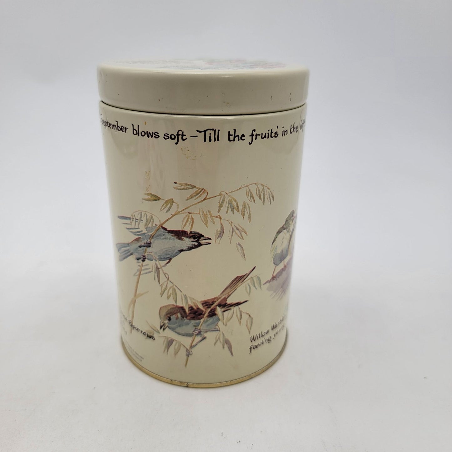 Vintage 1977 Richard Webbs Canister Tea Tin
