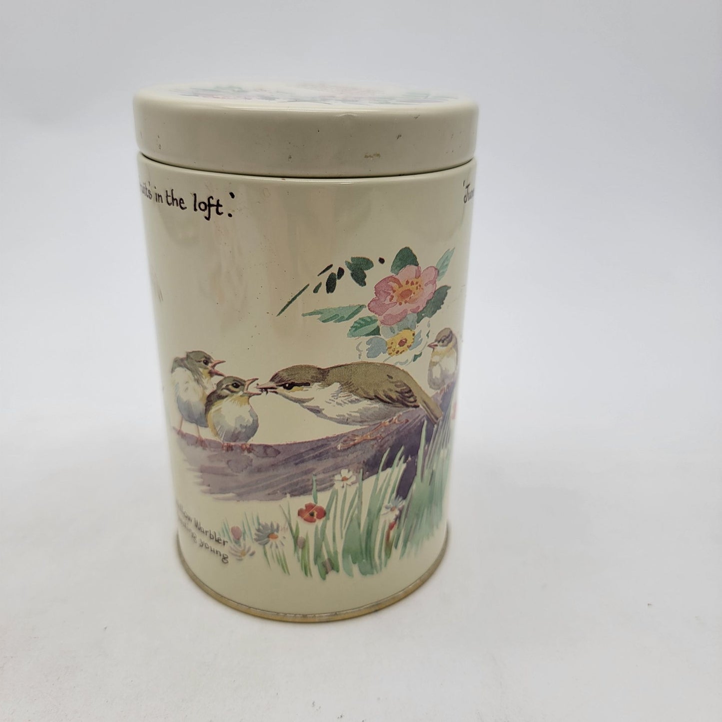 Vintage 1977 Richard Webbs Canister Tea Tin