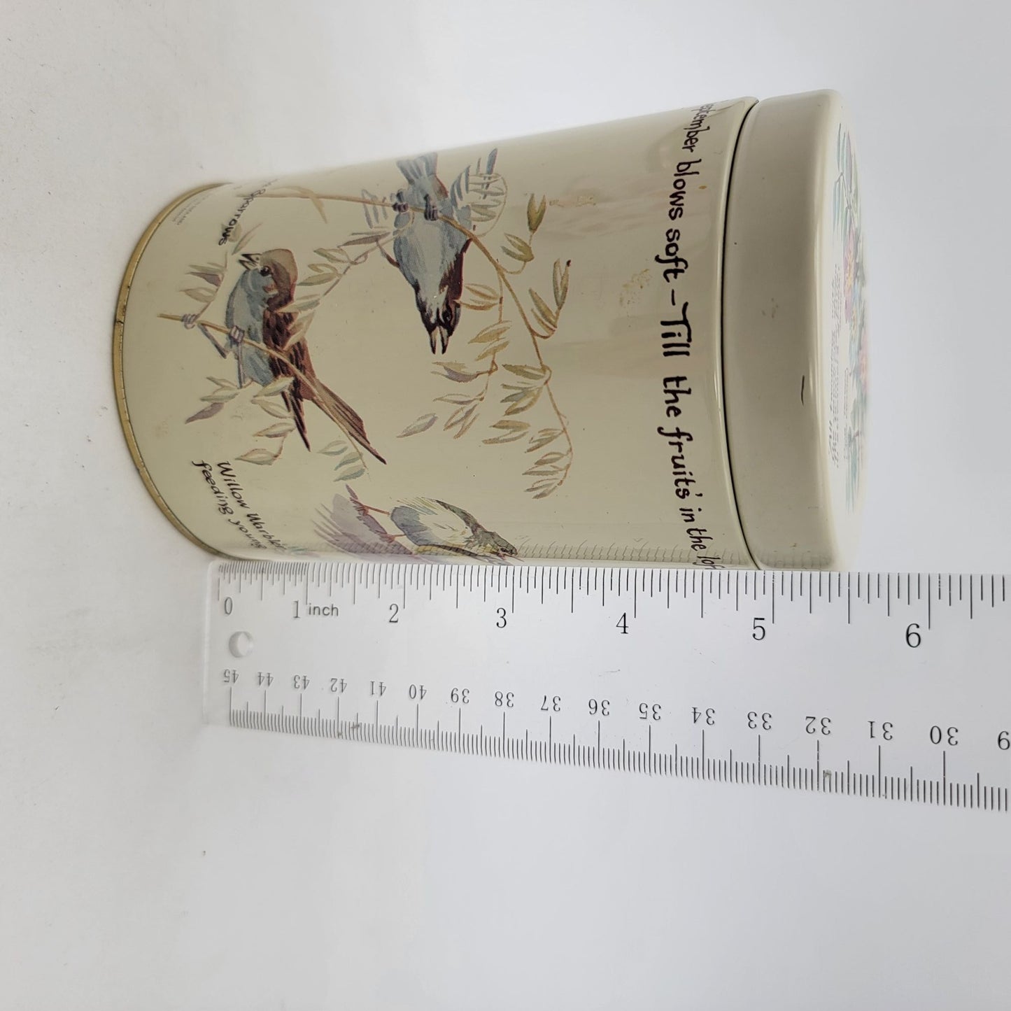 Vintage 1977 Richard Webbs Canister Tea Tin
