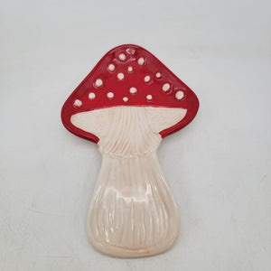 Mushroom-Shaped Spoon Rest 70S Retro Style from Cracker Barrel