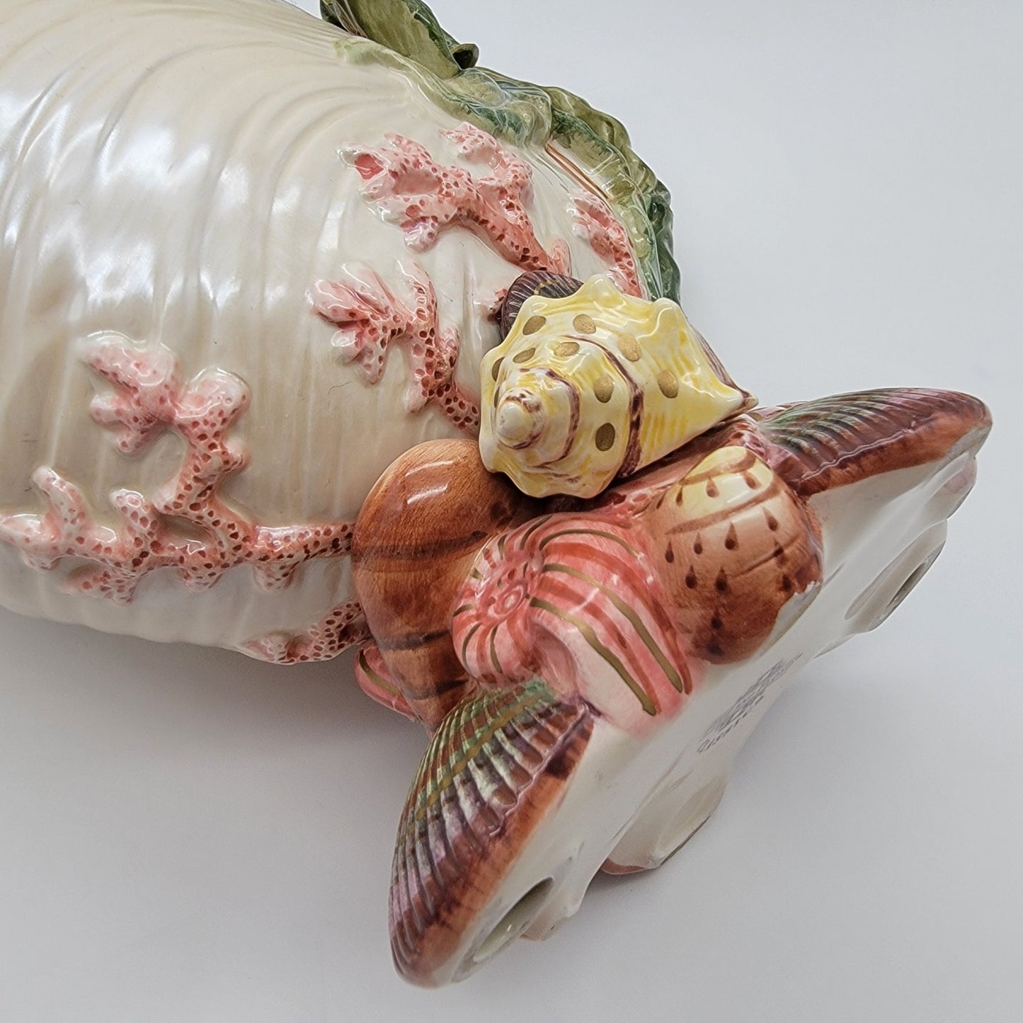 Fitz & Floyd Classics Oceana Nautilus Shell Pitcher